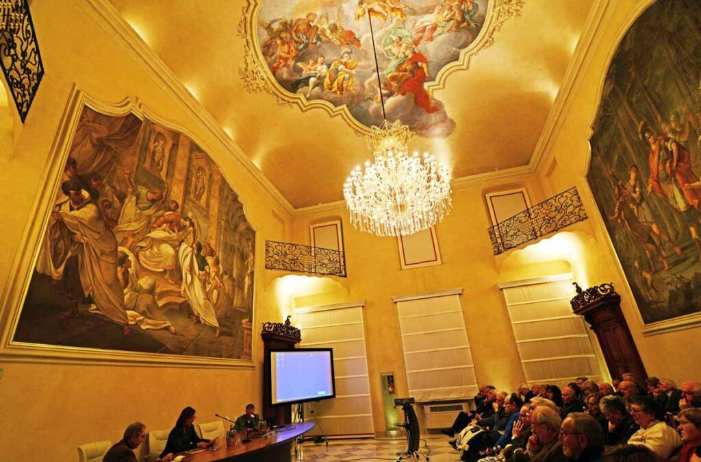 Sala Panini palazzo Galli Piacenza